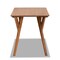 Baxton Studio Sahar Mid-Century Modern Transitional Walnut Brown Finished Wood Dining Table 175-10840-Zoro - alternate 7